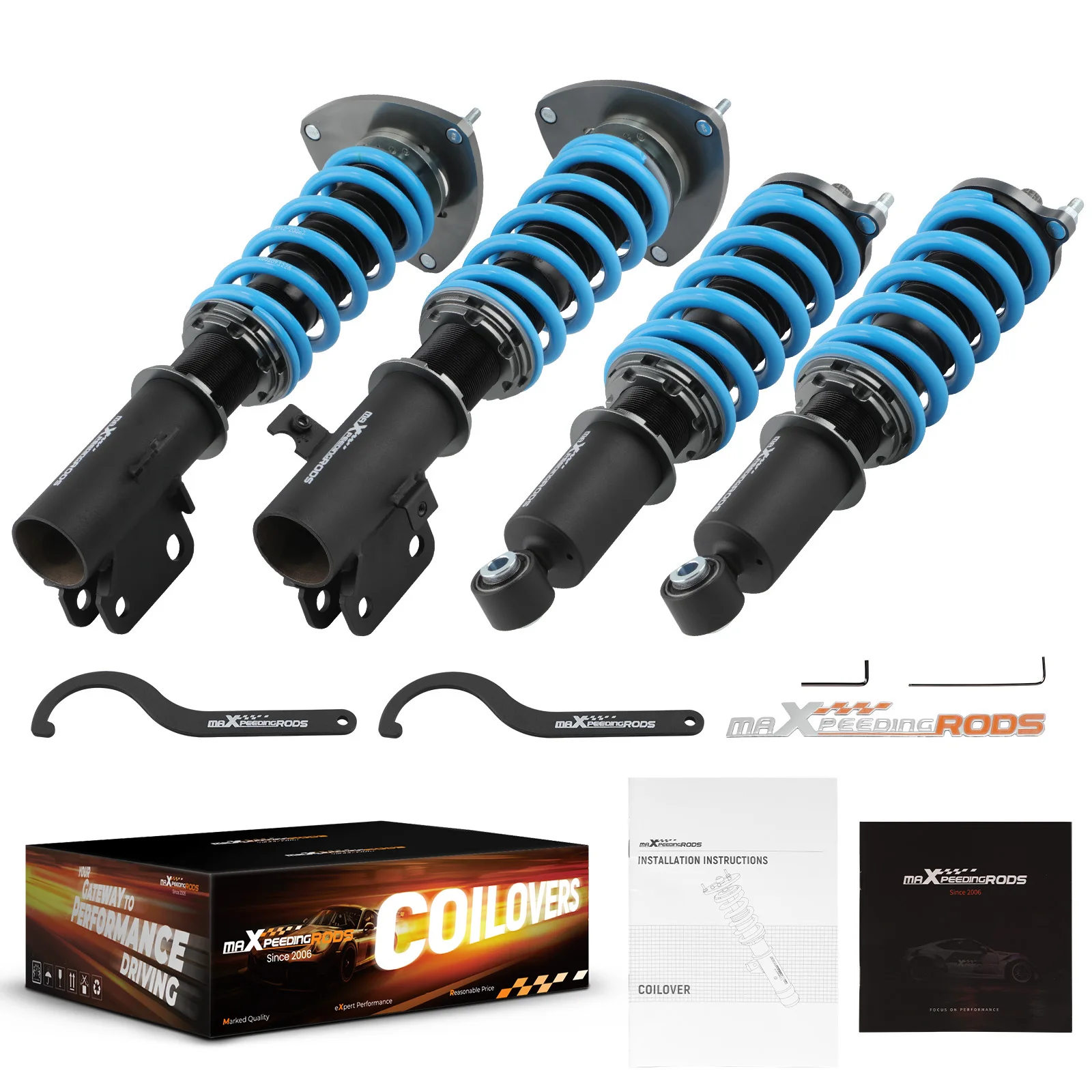 

Высокопроизводительная койловерная подвеска для Subaru Legacy B4 BLE 03-09, 24 уровня регулировки