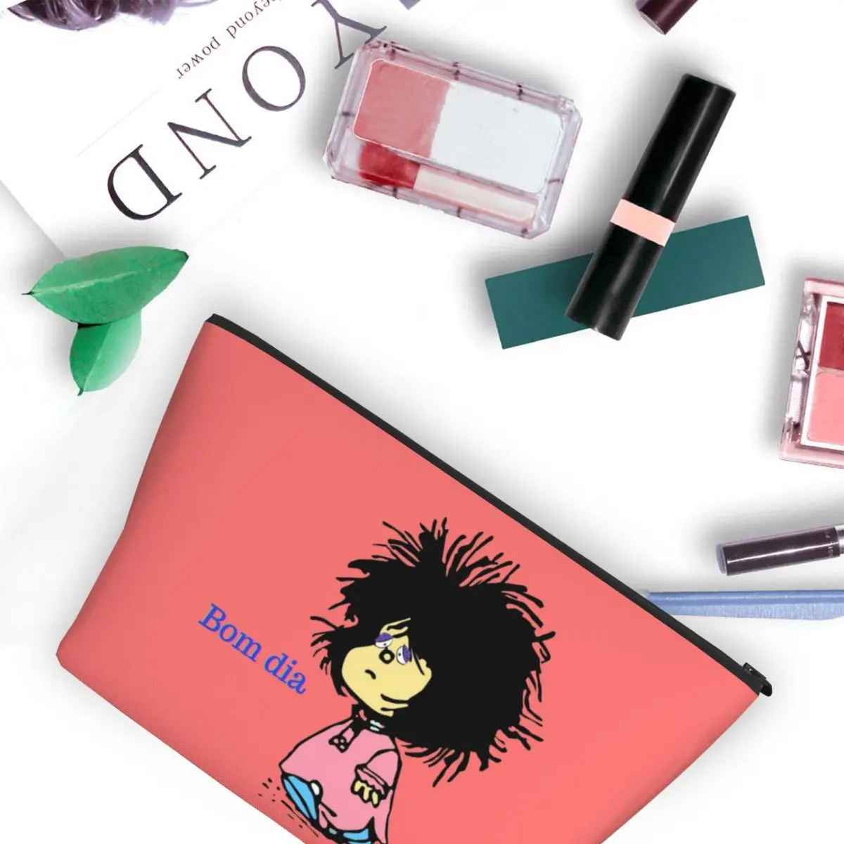 مافالدا إم البرتغالية بوم ديا حقيبة أدوات الزينة Kawaii كوينو الأرجنتين ماكياج منظم أدوات التجميل النساء الجمال تخزين Dopp عدة