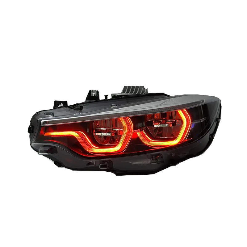 

Автозапчасти: Фары для BMW 4 серии F32 F82 F80 2013-2017, светодиодные фары M4 F32, желтые, белые, красные, дневные ходовые огни, передние фонари