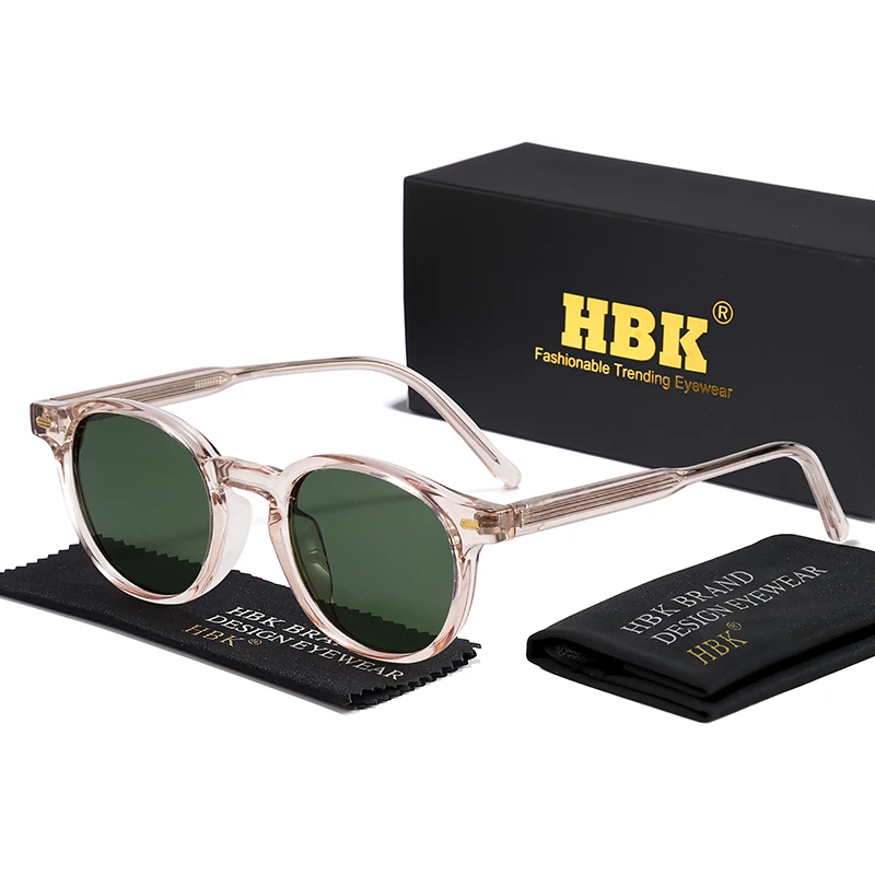 HBK Klassische einfache lässige runde TR-Rahmen polarisierte Sonnenbrille Männer Frauen Outdoor Party Urlaub Reisen Fahren Dekore Foto Requisiten – Detail 17