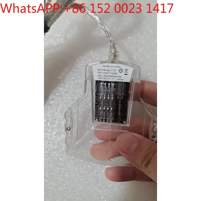 Gemalto PC USB-TR HWP117685E Cartão Ch-ip Rea-der IDBridge CT30