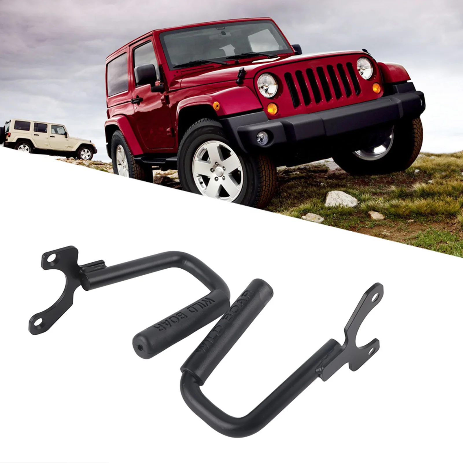 Car Interior Front Hard Mount Grab Handle Bar for   Unlimited 97‑06 Front Grab Handle Grab Handle for