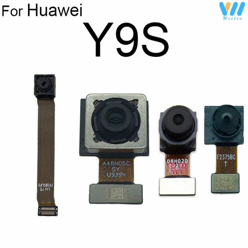For Huawei Y9S Front Small Camera Rear Main Back Big Camera Flex Cable Parts Y9 2018 2019/Y9 Prime 2019 STK-L21/L22 LTK-LX3 New