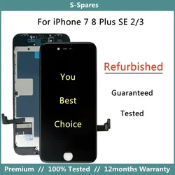 A+ Refurbished Official Original Screen for iPhone SE3 7 8 Plus SE 2020 LCD Display Touch Digitizer assembly replacement Tested