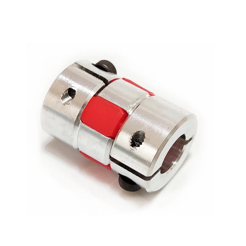 1PCS Flexible Plum Clamp Coupler D20 L30 Size CNC Jaw Shaft Coupling 4/5/6/6.35/7/8/10 MM 5MM 8MM