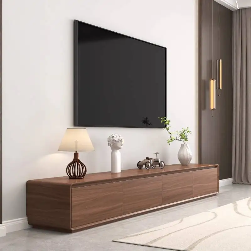 

Vintage Long Simple Tv Cabinet Wall Drawers Wood Bedroom Apartments Tv Cabinet Lounges Storage Szafka Pod Telewizor Furniture