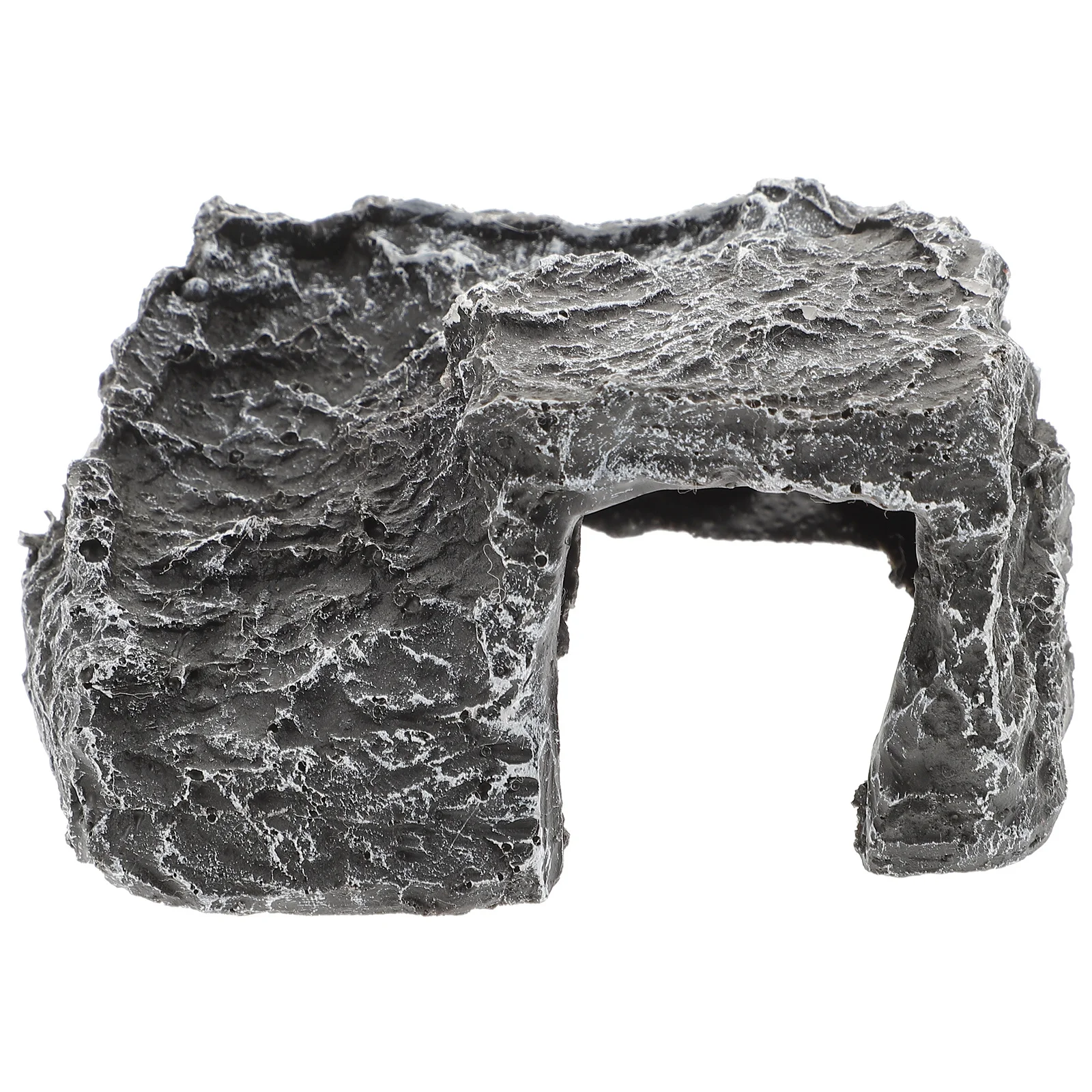 

Turtle Basking Platform Resin Reptile Hide Cave Decorative Climbing Place Vivid Simulation Multi-Functional Aquarium Tank