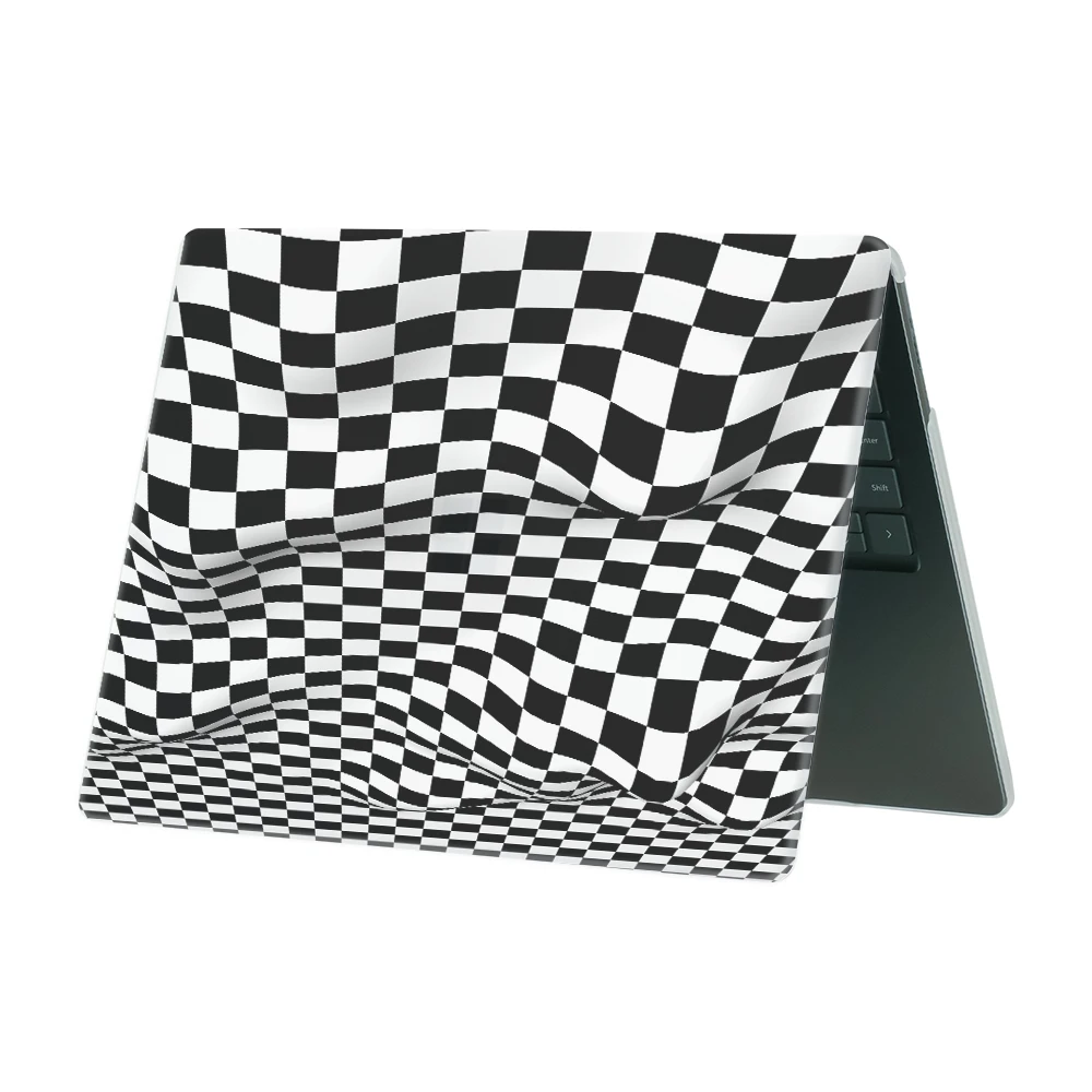 حافظة طباعة شبكية تجريدية للأشعة فوق البنفسجية لأجهزة الكمبيوتر المحمول Microsoft Surface 13 2025 Shell لأجهزة الكمبيوتر المحمول Surface go 1/2/3 12.4 13.5 13.8 15 بوصة Funda