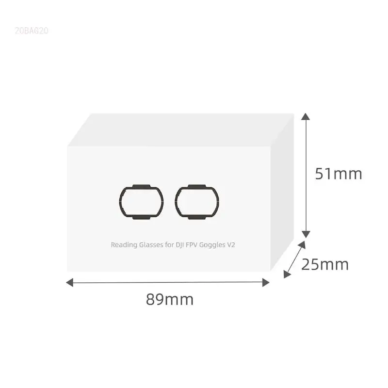 Corrective Lenses Spectacle Frame Eliminates Discomfort for FPV Goggles V2 200 400 600 Accessories