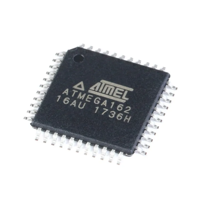 1 pcs Original Genuine ATMEGA162-16AU SMD Chip 8-bit Microcontroller MCU TQFP-44 44Pin 16KB Flash for Embedded Project Consumer