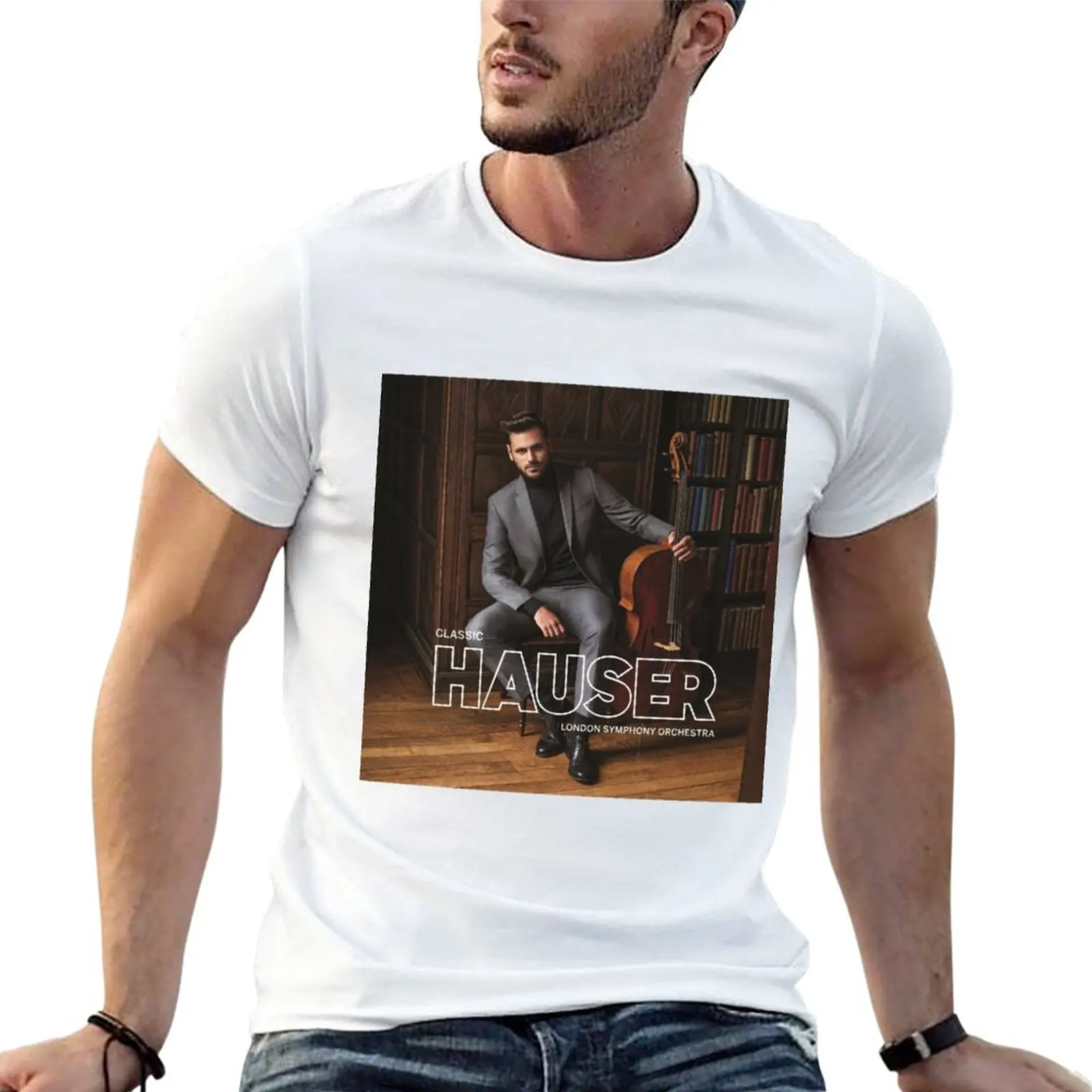 New hauser na cellos stylist T-Shirt quick drying t-shirt Short sleeve quick drying shirt sweat shirts, men