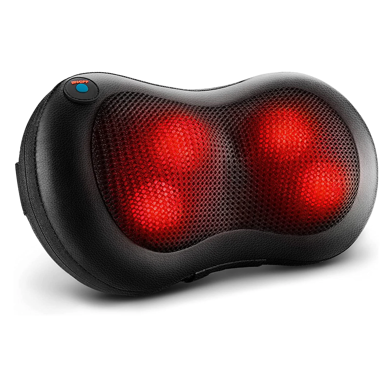 Neck Back Massager  Pillow with Heat Massage Pillow Electric Shoulder Massager for Full Body Muscle Gifts for Men & Women