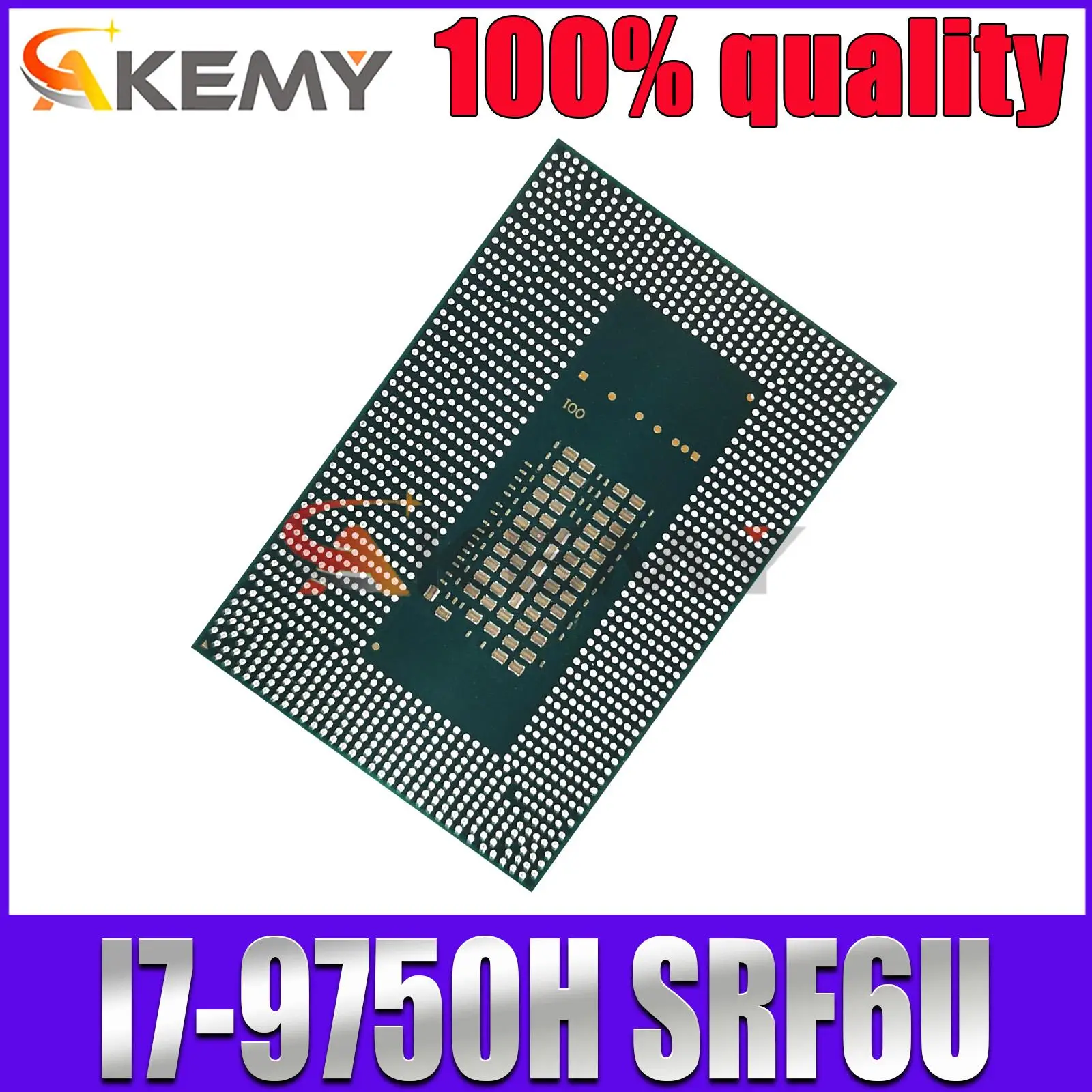 100% test very good product I7-9750H SRF6U BGA reball balls Chipset