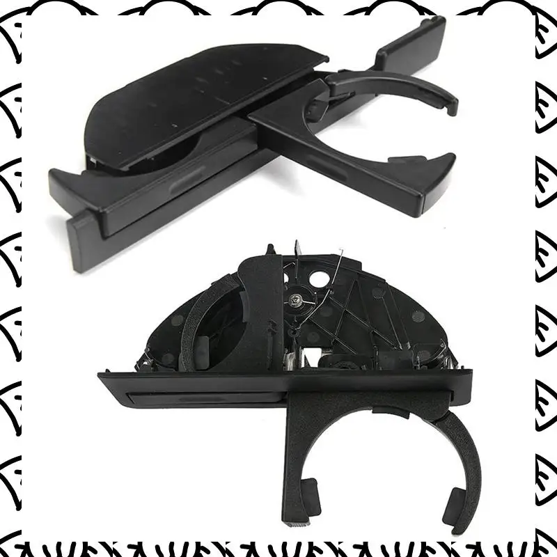 

A71Z Automotive Front+Rear Retractable Cup Holder Water Cup Holder Right Hand Drive For BMW E39 525I Parts 51168184520 511681902
