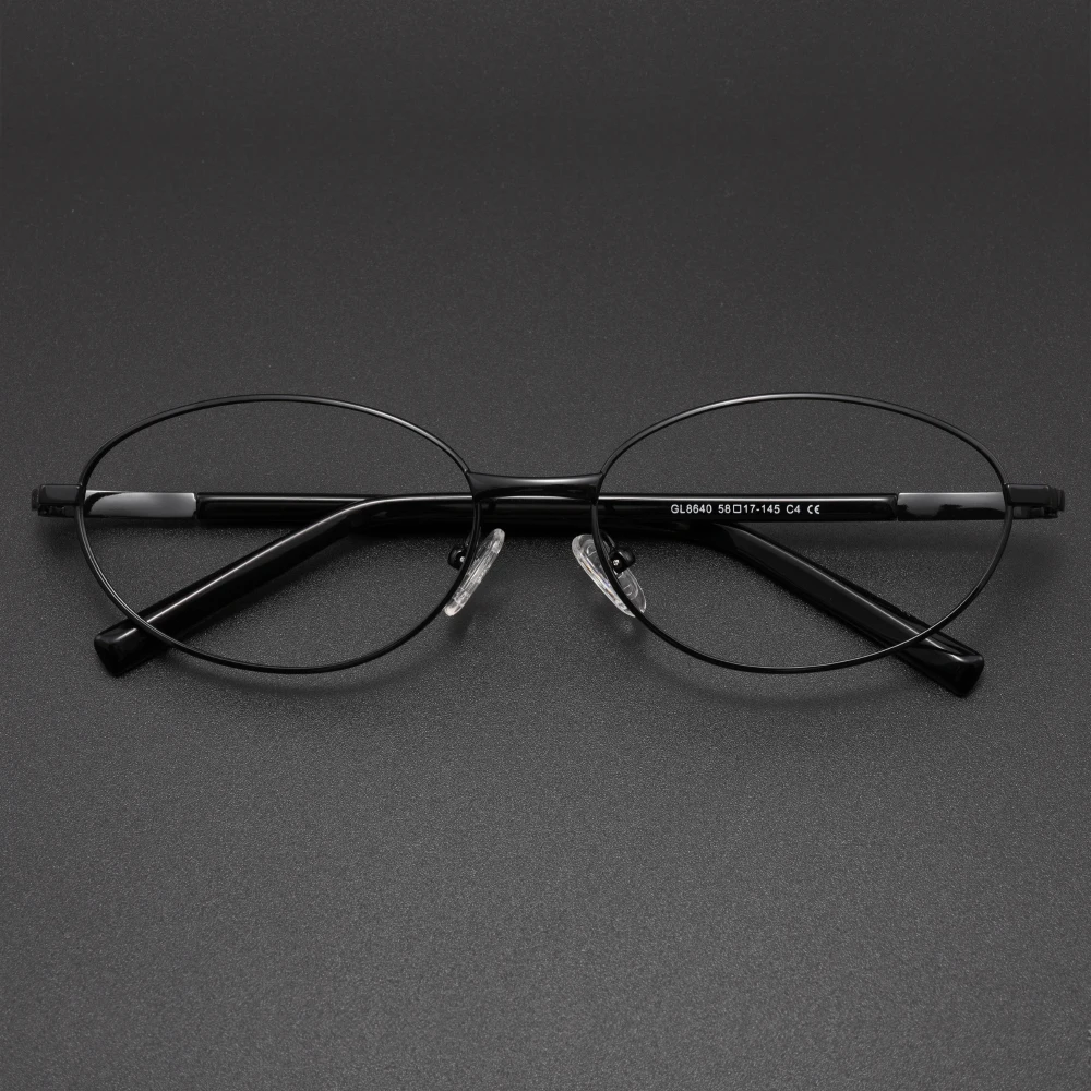 

Титановая оправа для очков для мужчин и женщин, ретро брендовый дизайн, роскошные овальные очки «кошачий глаз», оптические оправы по рецепту