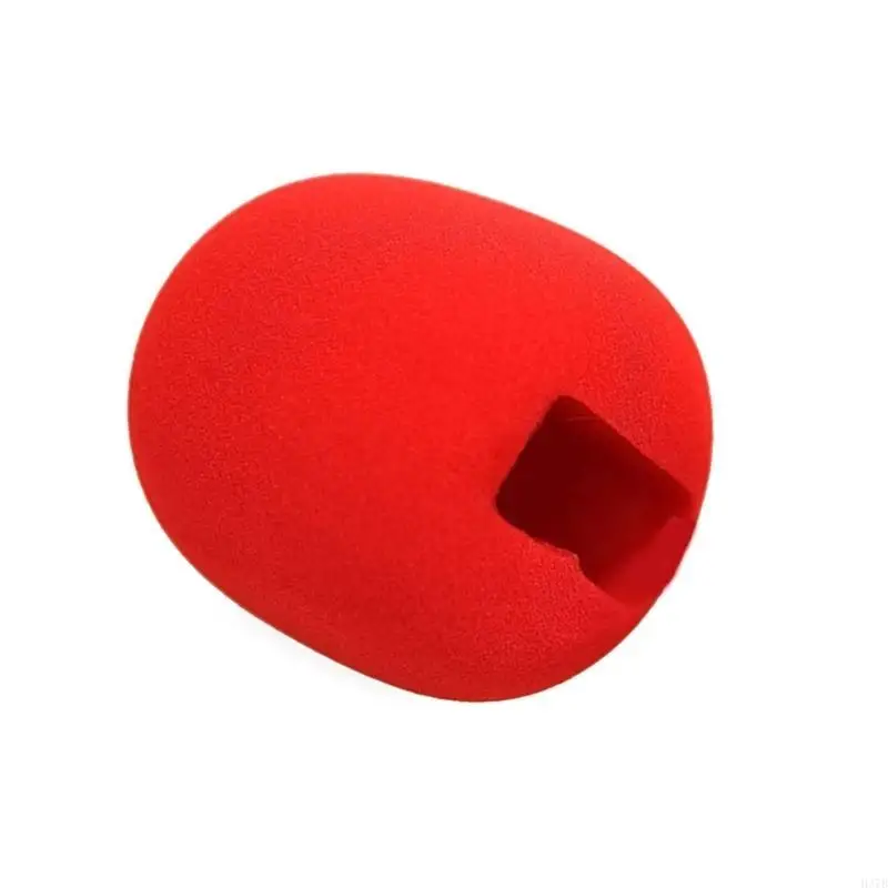 H37B Universal Schwamm Mikrofonabdeckung Rauschunterdrückung Mikrofon Windschutzscheibe Hülse für Lavalier quadratische