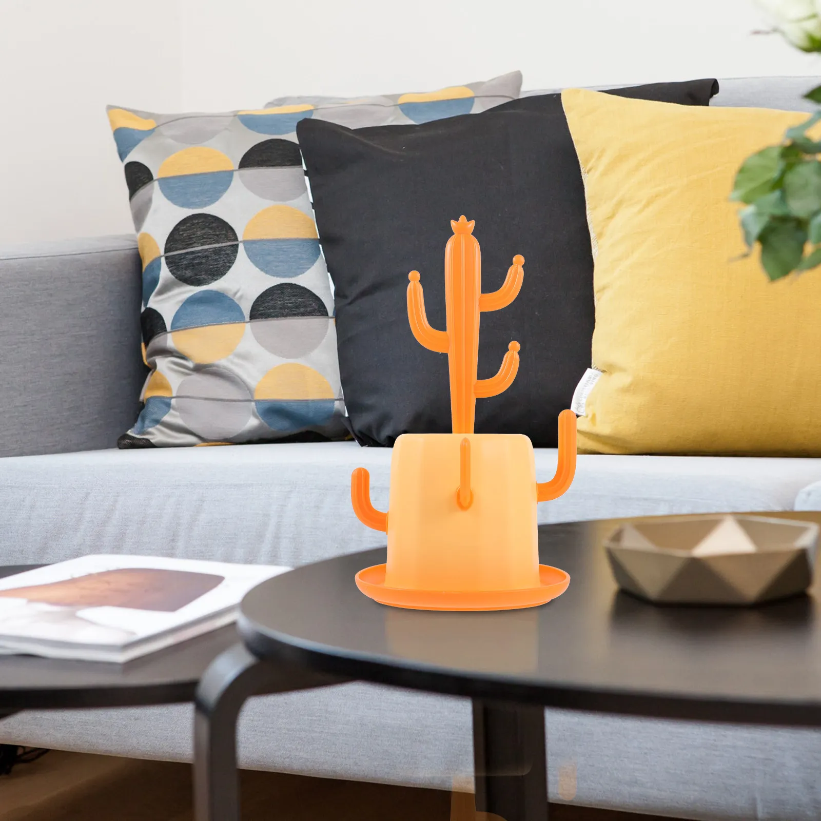 

Cactus Shaped Baby Bottle Drying Rack for Bottles Nipples Pacifiers Pump Parts Countertop Kitchen Organizer Large Capacity