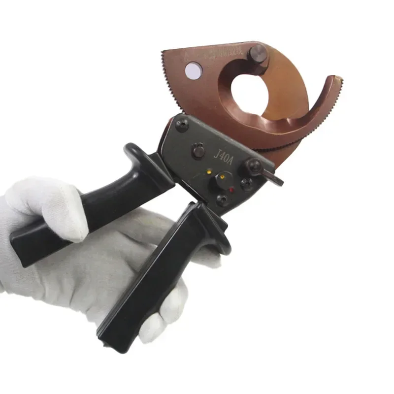 New Small J40A Cable Scissors Cable Cutter XLJ-D-300 Manual Scissors Gear Cutter Copper Aluminum Electric Cable Wire Breaker Cut
