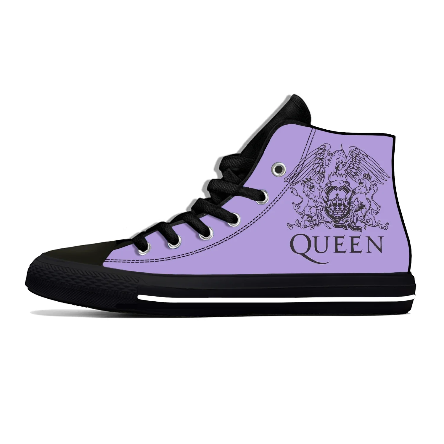 Hot Queen Freddie Mercury Rock Band Moda Scarpe casual traspiranti Sneakers alte da uomo leggere da donna Ultime scarpe da tavolo