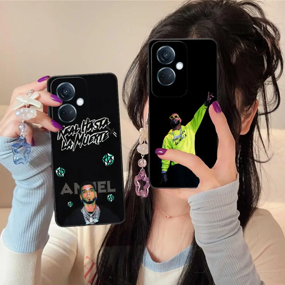 Anuel AAAA Phone Case for OPPO Reno 14 13 12 11 10 9 8 7 6 5 F T Pro 5G Soft TPU Shockproof Cover