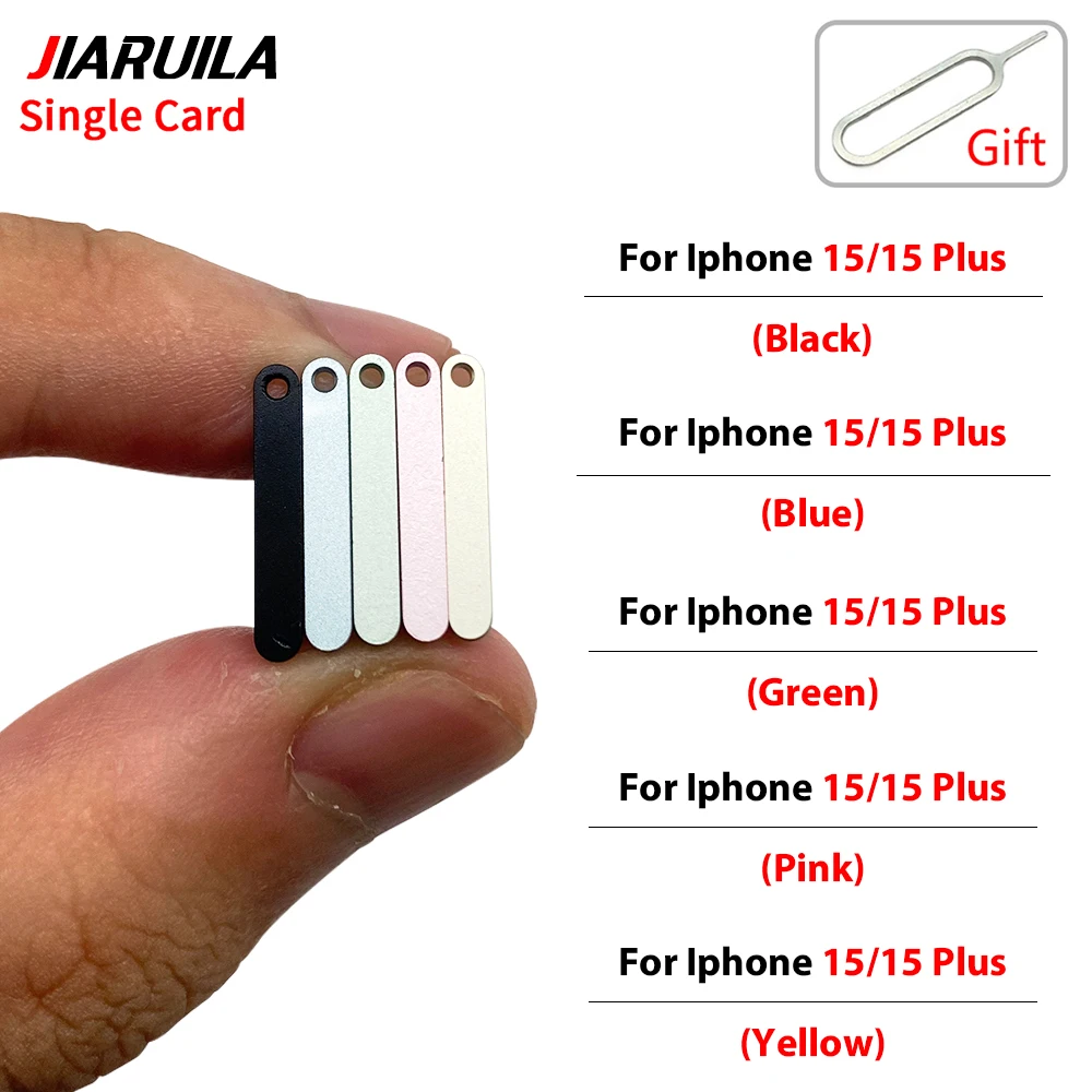 Great SD Card Tray For Iphone 15 15 Plus Single Micro SIM Card Slot Tray Holder SD Card Reader Replacement Parts