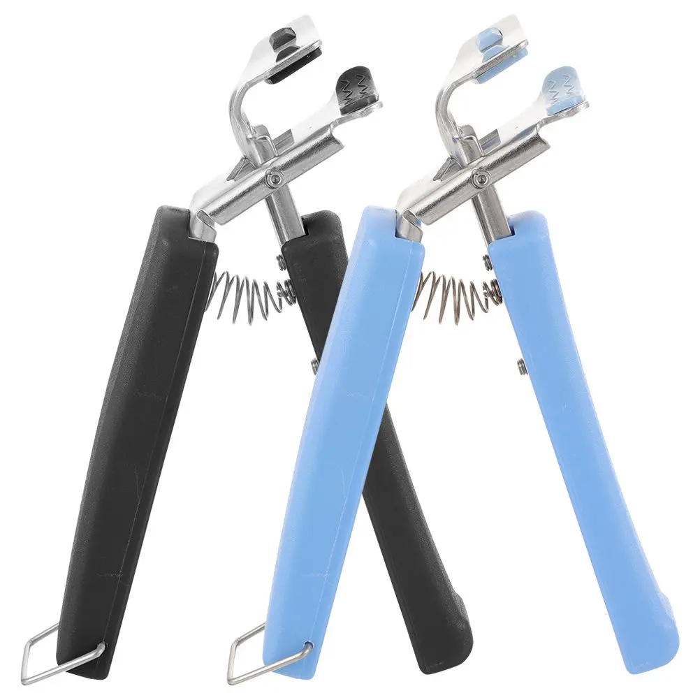 

2Pcs Anti-Scald Tableware Clip Stainless Steel PP Camping Kitchen Gadget Hot Bowl Gripper Pot Lifter Portable Dish Holder