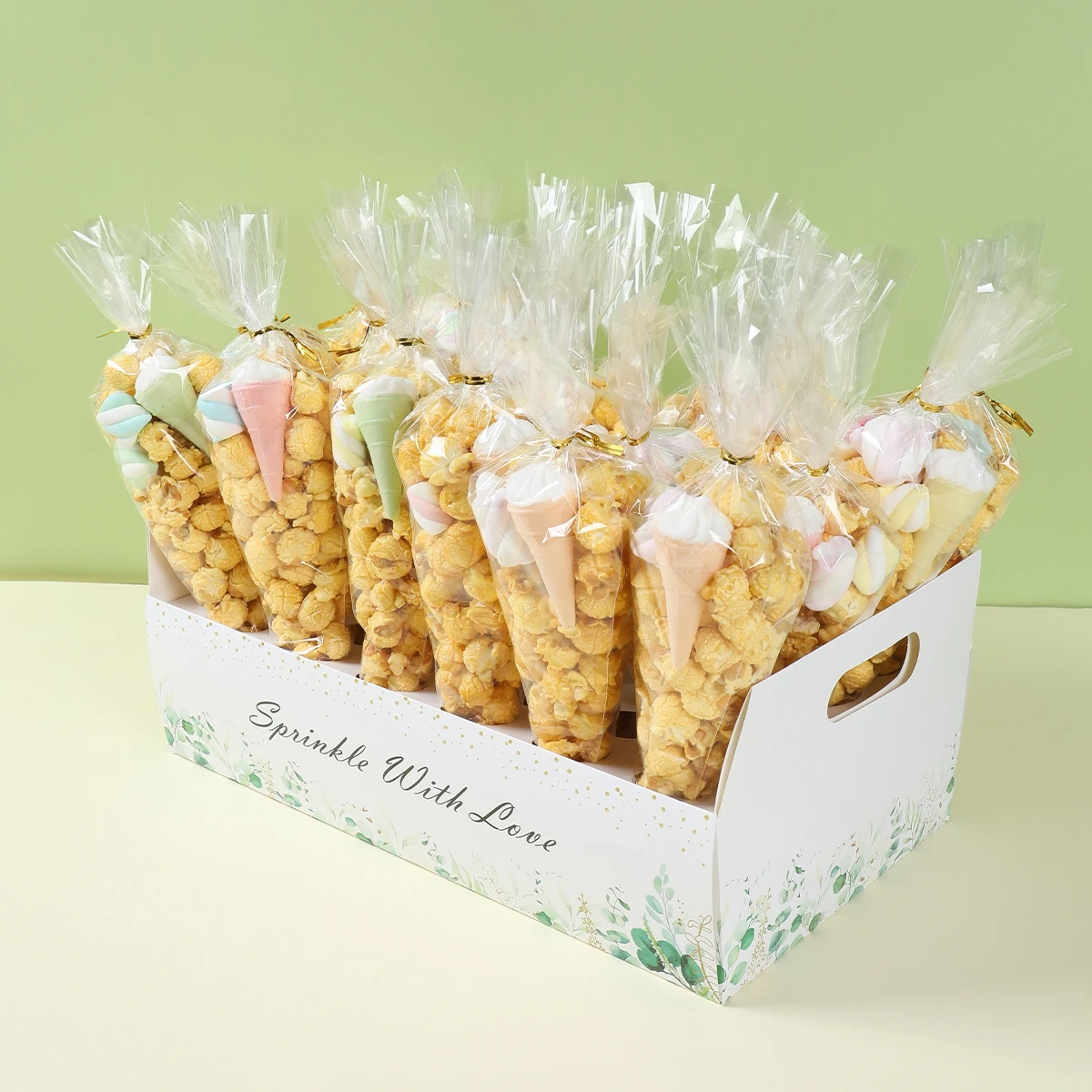 Wedding Confetti Cone Holder Box Confetti Cones Used for Placing Dried Flower Petals Candy Confetti for Wedding Birthday Party