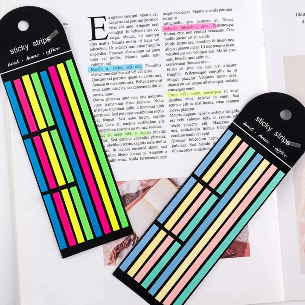 160 Sheets Transparent Sticky Notes Self-Adhesive Reading Annotation for Books Notepad Bookmarks Memo Pad Index Tabs view 2