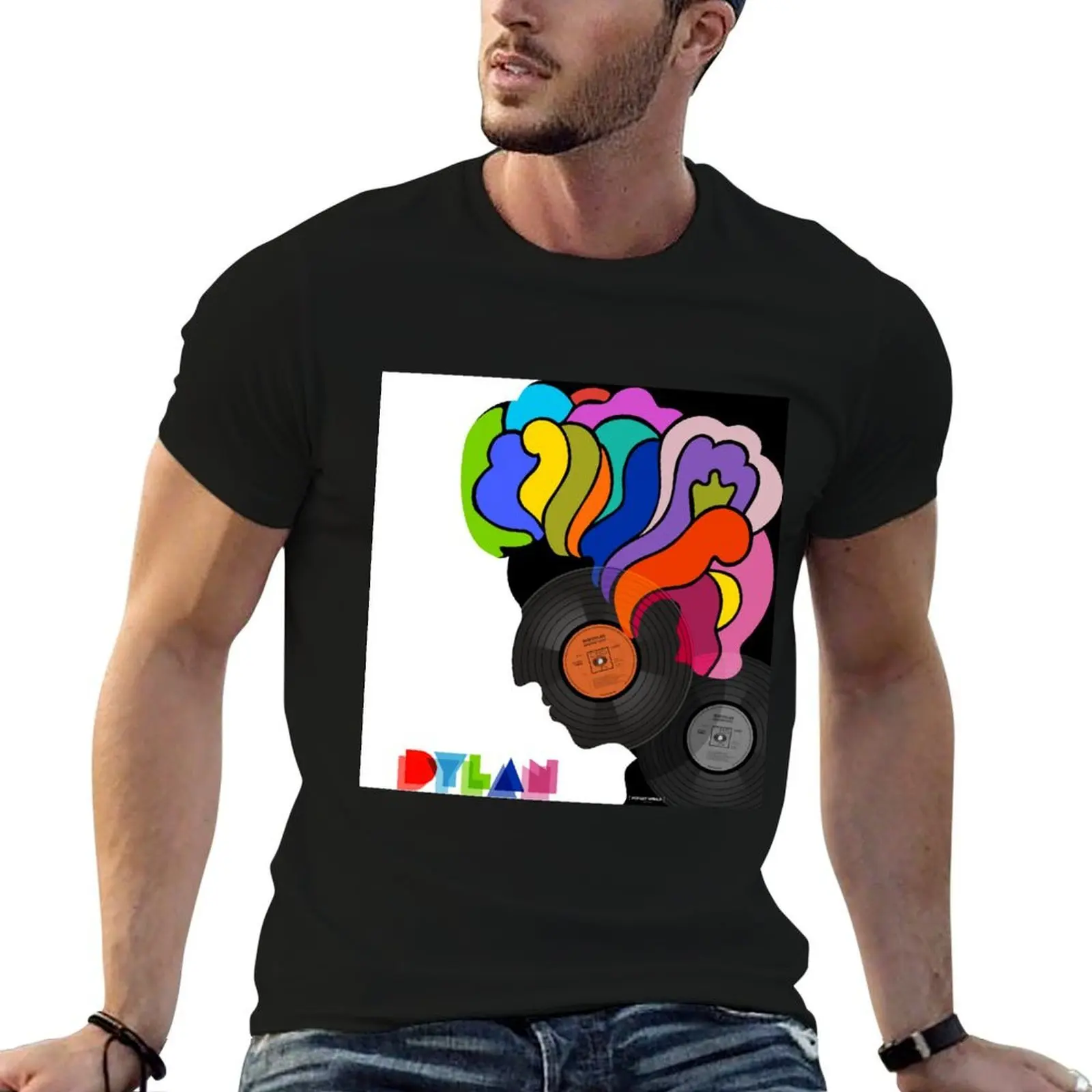 DYLAN VINYL T-Shirt anime shirt kawaii clothes mens t shirts
