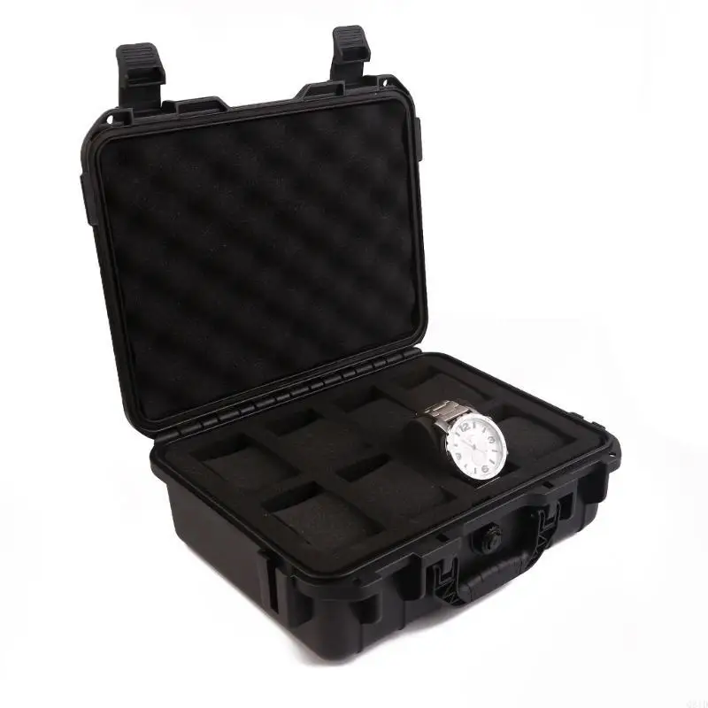 8 Slots Plastic Box Watch Storage Case Handmade Cases Accessory