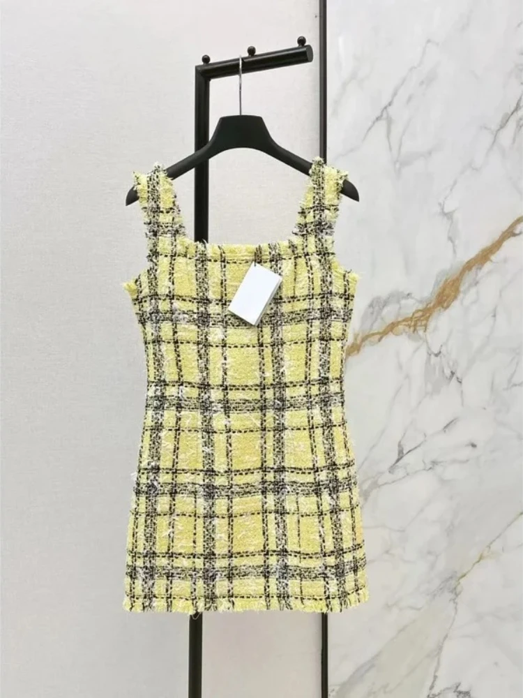 Luxury Brand Same 2026 Spring/Summer Tassel Strap Dress