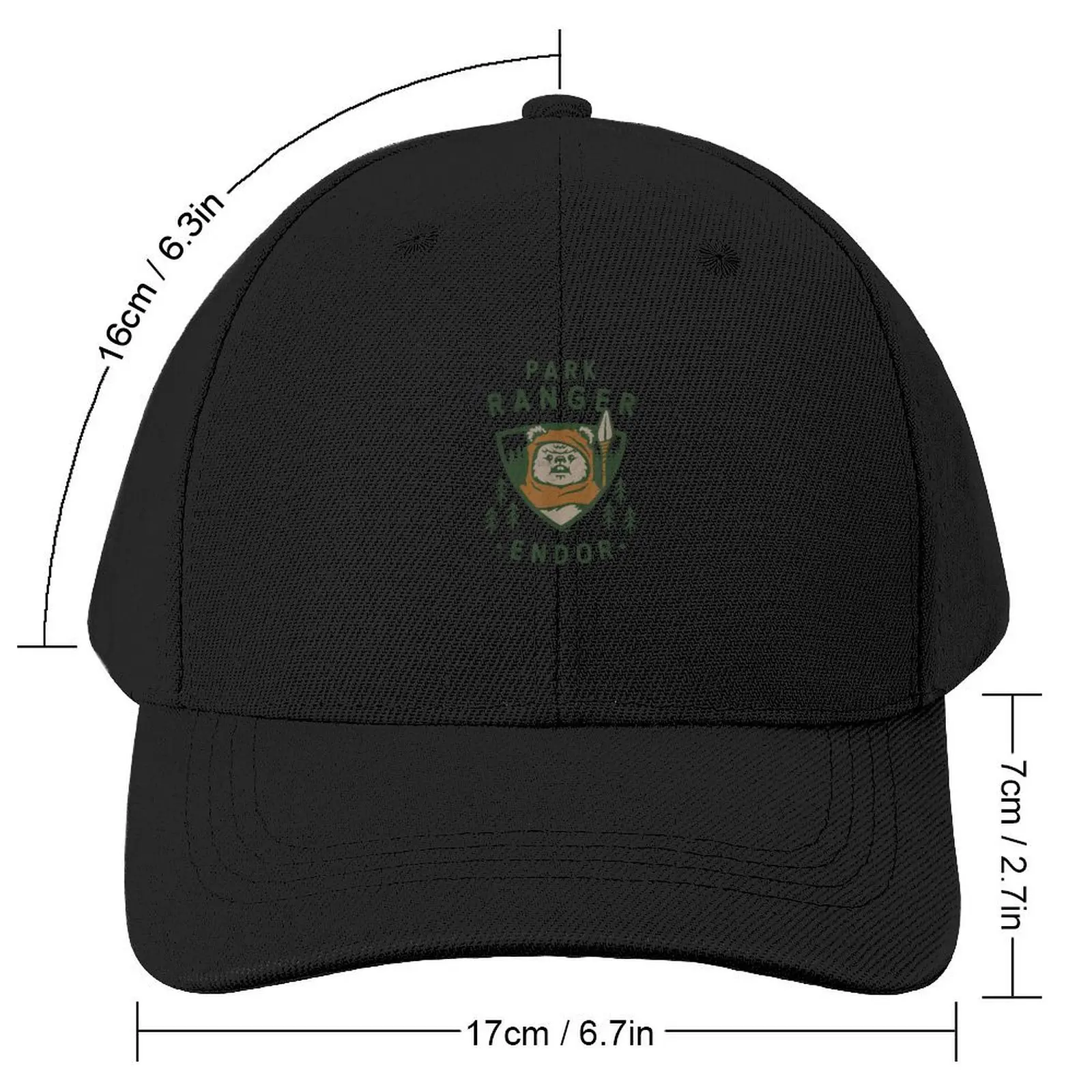 Ewok Park Ranger Endor Baseball Cap sun hat Bobble Hat Dropshipping Mens Hats Women's