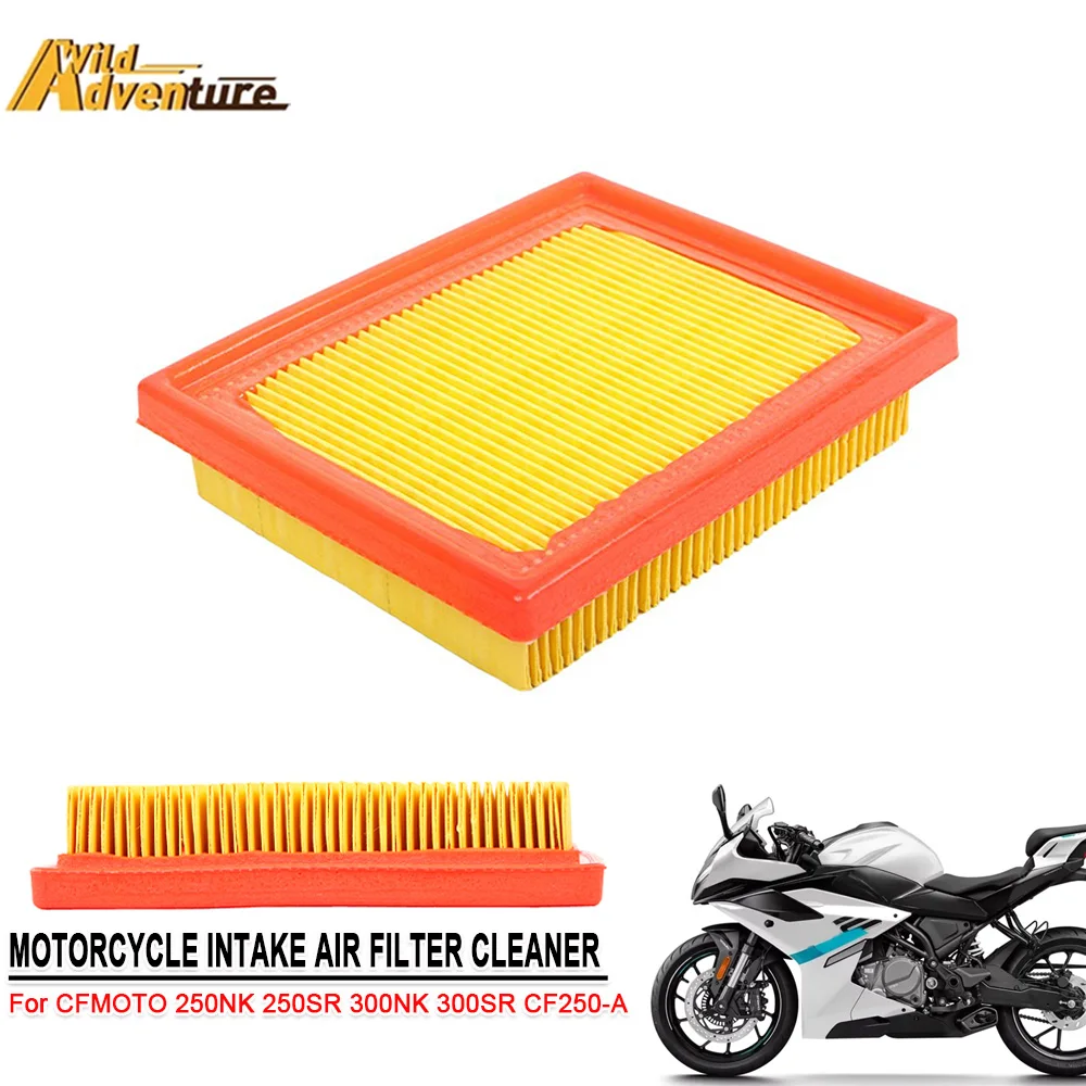 

Motorcycle High Flow Air Filter For CFMOTO SR250 NK250 250NK 250SR CF250-A 300NK 300SR Engine Intake Cleaner Element Accessory