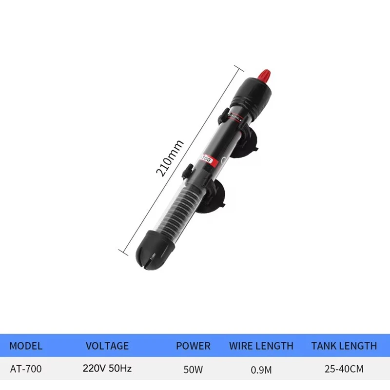 Aquarium Heater Fish Tank Heating Rod Submersible Thermostat External Temp Controller Automatic Device EU Plug