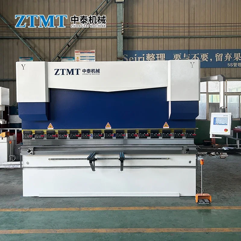 63tons 3200mm NC Sheet Metal Bending Machine E21 Controller Good Accuracy Stainless Steel Carbon Steel CNC Include Pump Gear