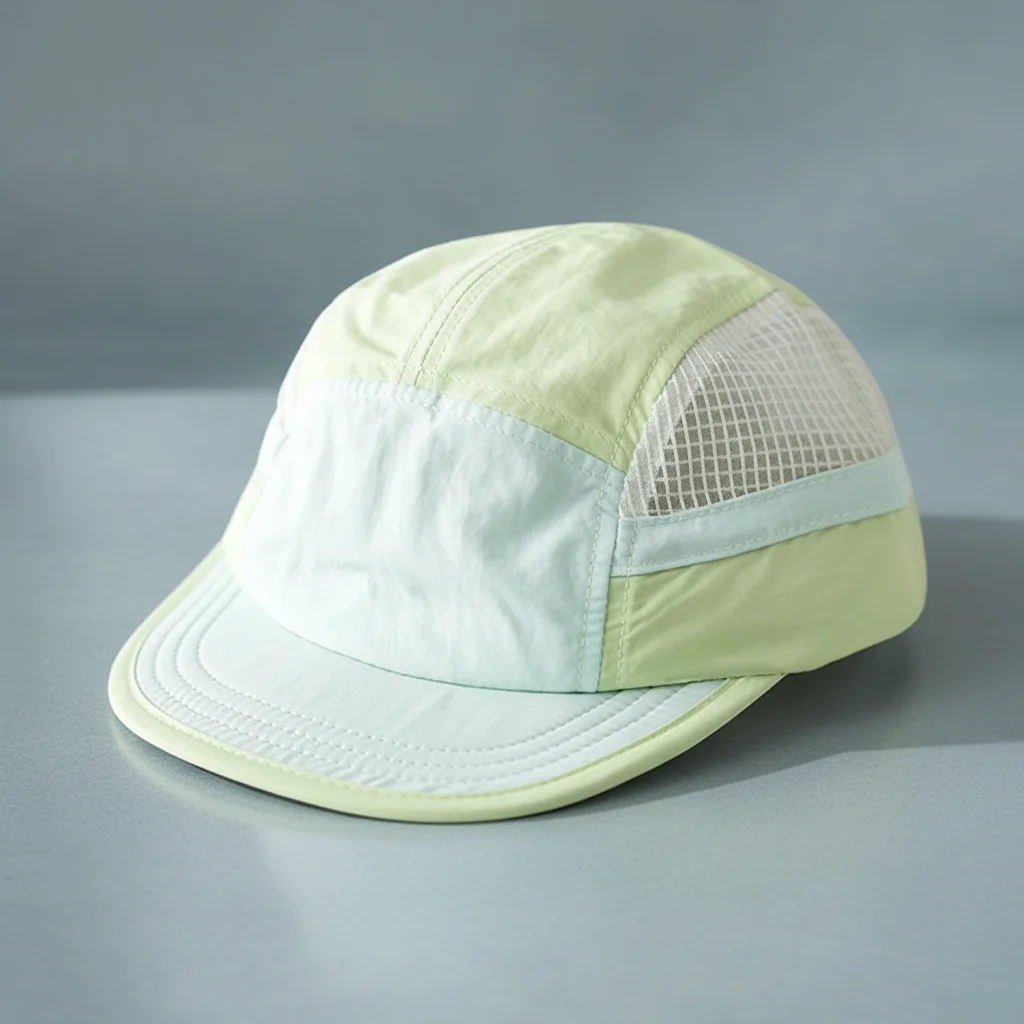 Japanese Color Matching Quick-drying Baseball Cap Summer Thin Running Sports Breathable Five-panel Casual Adjustable Sports Hat