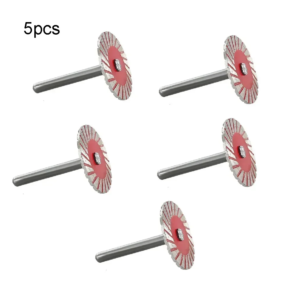 

Eeatop 2/6pcs 6mm Shank Circular Saw Blade Metal Stone Cutting Blade Discs With Mandrel Rotary Diamond Turbo Disc Granite Marble