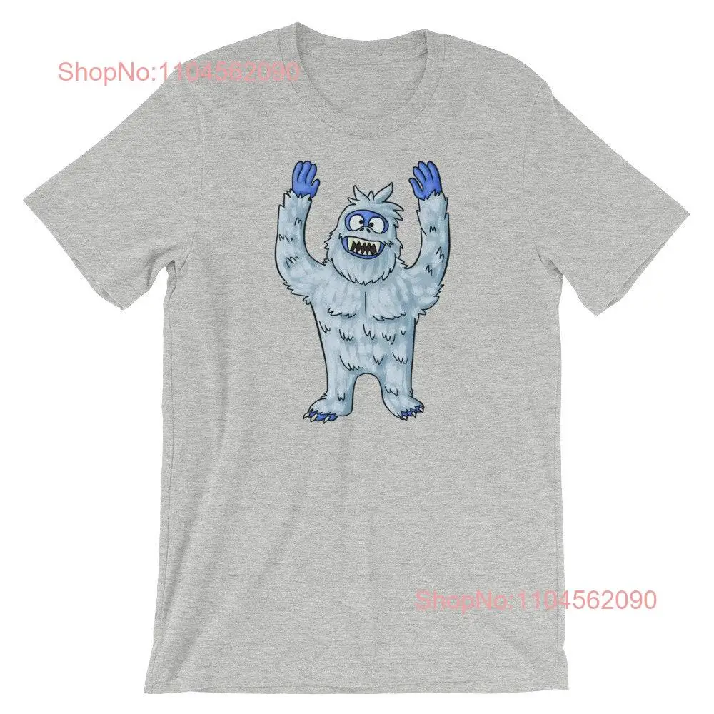 Abominable Snowman Bumble T Shirt   long or short sleeves