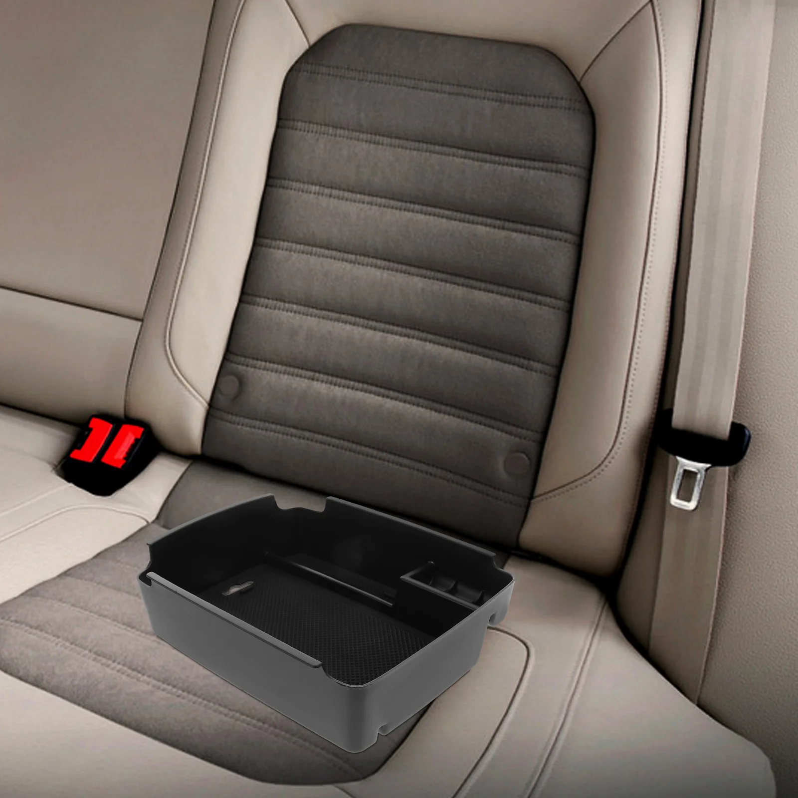 

Car Armrest Storage Box Multifunctional Large Capacity Center Console Organizer Comfortable Armrest Support Car Storage