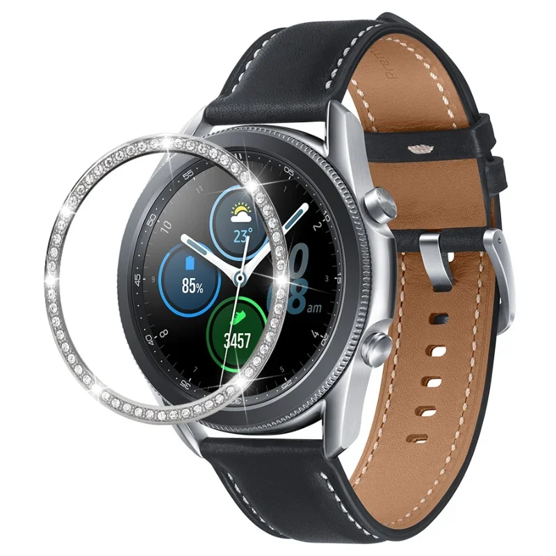 삼성 갤럭시 워치 4 클래식 다이아몬드 베젤 보호 커버 케이스, 메탈 범퍼 링, 갤럭시 워치 3, 41mm, 45mm, 42mm, 46mm 갤럭시워치4 커버 갤럭시워치4 케이스 갤럭시워치 케이스 베젤링 갤럭시워치 베젤 갤럭시워치4 베젤링 갤럭시워치 4 보호커버 갤럭시워치5베젤링 워치4 클래식 케이스 갤럭시워치 베젤링 갤럭시워치 46mm 커버 갤럭시워치46mm베젤링 갤럭시워치4 클래식 케이