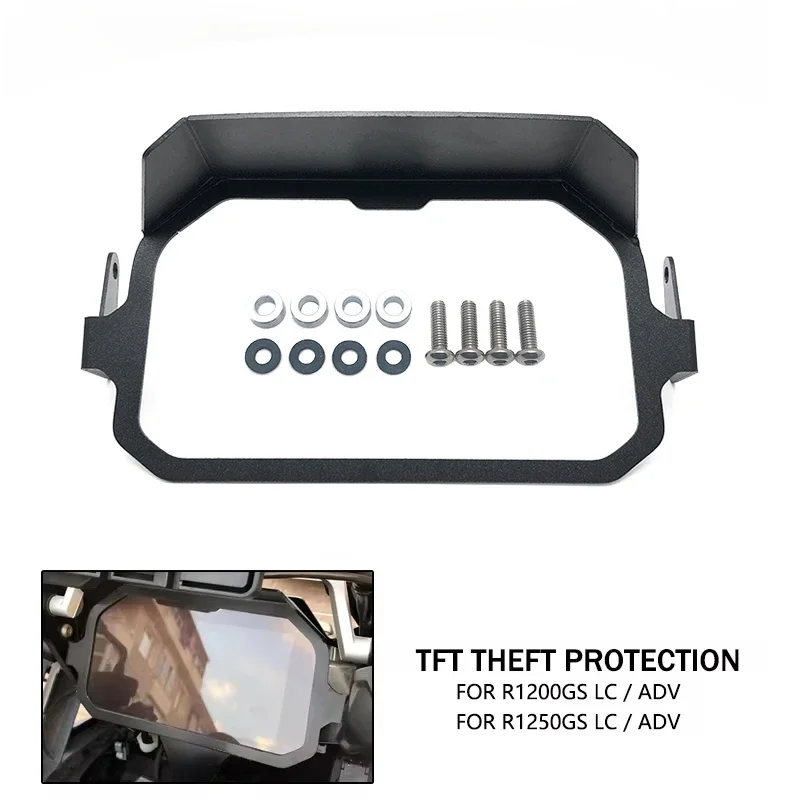 TFT Anti-Theft Meter Frame Cover Screen Protector Dashboard Guard For BMW R1250GS R1200GS R1250 GS R1200 GS LC ADV 2017-2023