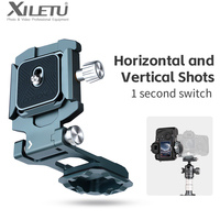 XILETU COBONE Foldable L-Bracket Arca-Swiss QR Plate with Dovetail Base for Vertical/Horizontal Shooting, Tripod/DSLR Cameras