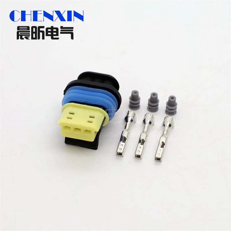 

Автомобильный аксессуар 3-контактный пластиковый корпус автомобильный разъем 15368586