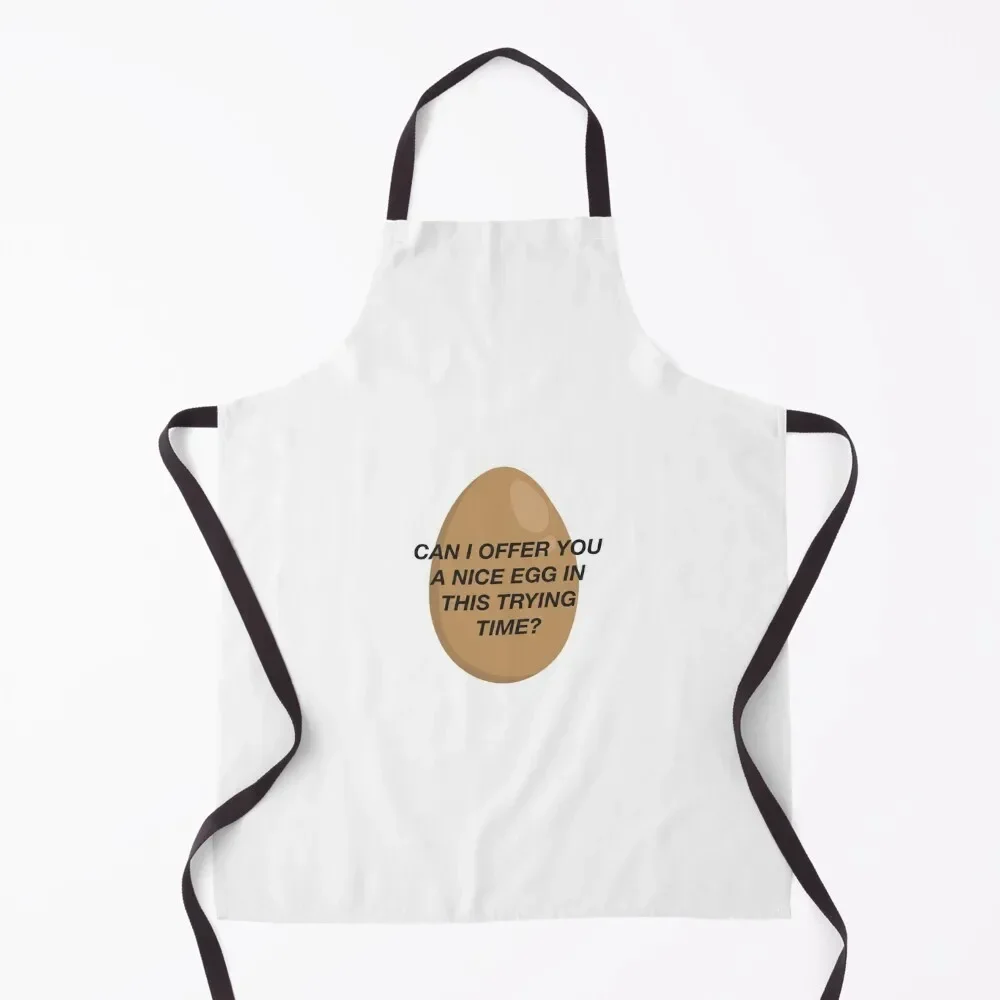 

CAN I OFFER YOU A NICE EGG IN THIS TRYING TIME - It's Always Sunny Apron Dress Art Apron