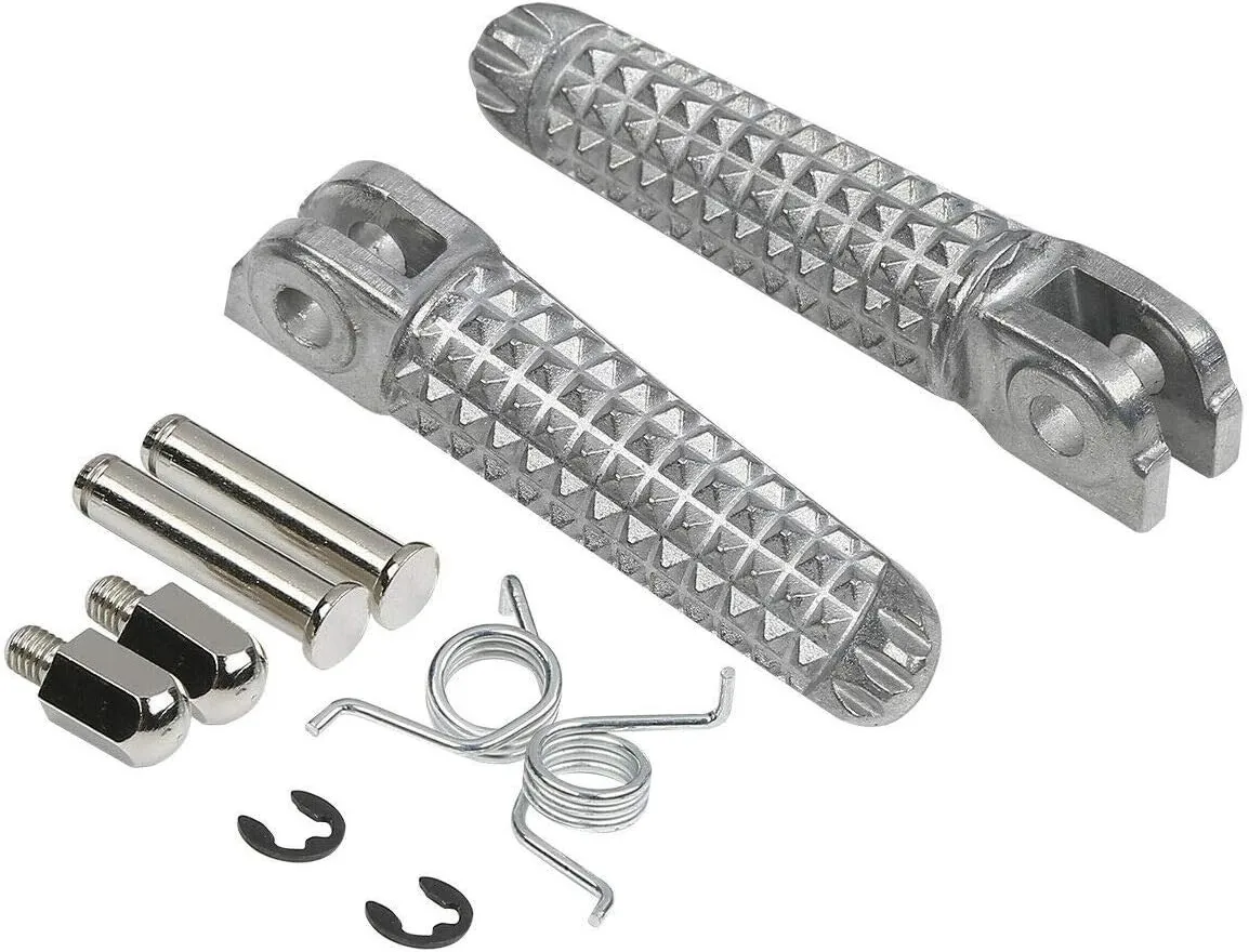 Motorcycle Accessories Front Foot Pegs Footrests Pedals for Yamaha YZF R1 1998-2023 R6 1999-2020 R6S 2003-2009