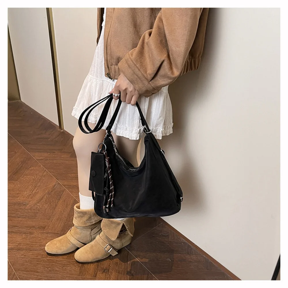 Bag For Women Vintage Underarm Bag Elegant Tote Reliable Solid Color Pu Leather Bag For Professional Office Gift Casual Weekend