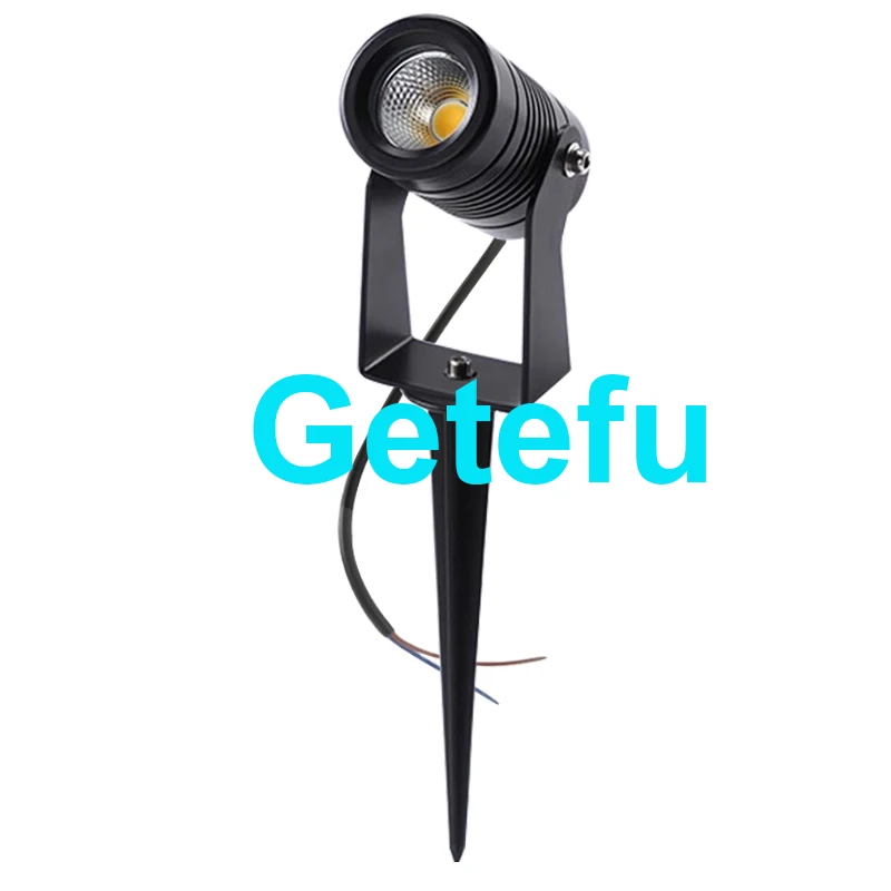 10PACK New Style COB Garden Lawn Lamp Light 220V 110V 12V24V Outdoor LED Spike Light 5W 7W Path Landscape Waterproof Spot Bulbs