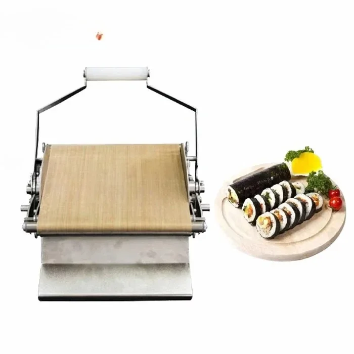 

Small Model CE Certificate Sushi Rice Roll Forming Machine/Round Sushi Roll Forming Machine