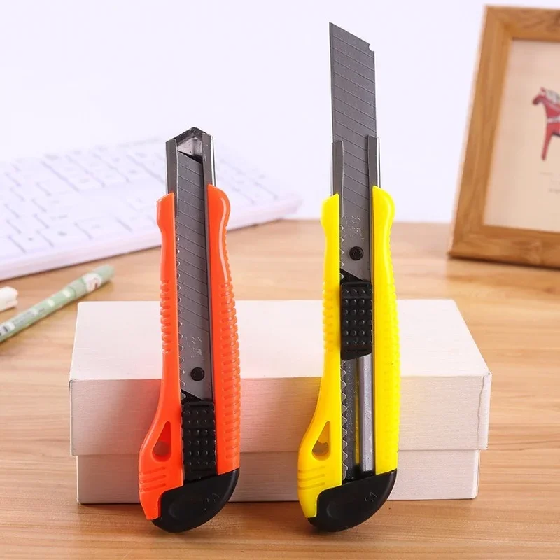 Stationery Utility Knives Retractable Paper Cutter for School Office Home