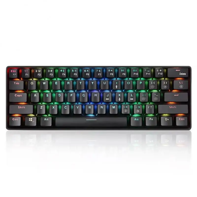 Redragon K616 TKL Wireless RGB Mechanical Keyboard 5.0 BT/2.4 Ghz/Wired Three Modes 60% Keyboard Linear Red Switch